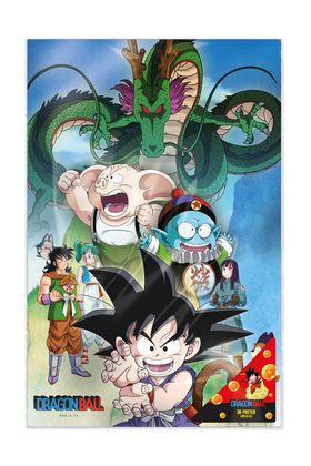 Sd toys Póster 3D Shenron and Heroes Dragon Ball Super 38x58 cm