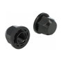 DeLOCK Tapón protector hexagonal con rosca interior para tornillo M12, negro