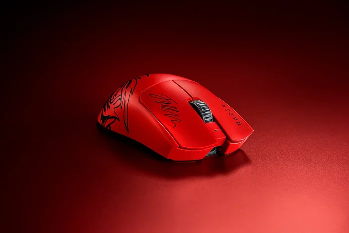 Razer Viper V3 Pro Faker Edition Ratón Gaming Inalámbrico Rojo