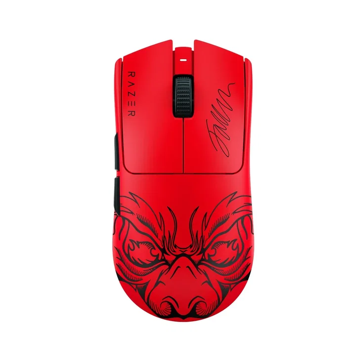 Razer Viper V3 Pro - Edición Faker - Ratón Ergonómico Gaming Inalámbrico 35000 DPI, 54g, Negro y Rojo Razer Viper V3 Pro - Edición Faker - Ratón Ergonómico Gaming Inalámbrico 35000 DPI, 54g, Negro y Rojo