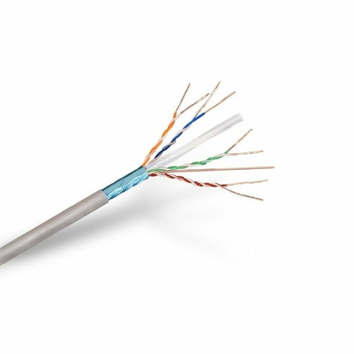 Aisens Bobina Cable de Red Cat.6 FTP Rígido AWG24 100m Gris