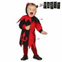 Disfraz para Bebés Th3 Party Multicolor Demonio (3 Piezas) 12-24 Meses