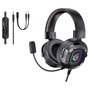 Conceptronic ATHAN03B Stereo Gaming Headset con LED RGB y Micrófono Integrado en Negro