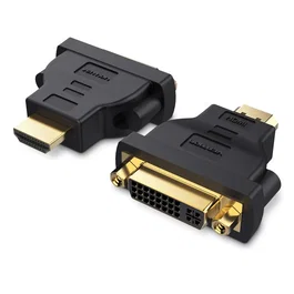 Vention Adaptador HDMI ECCB0 Macho a DVI-D (24+5) Hembra - Conversor de Género de Señal HD 1080p - Negro