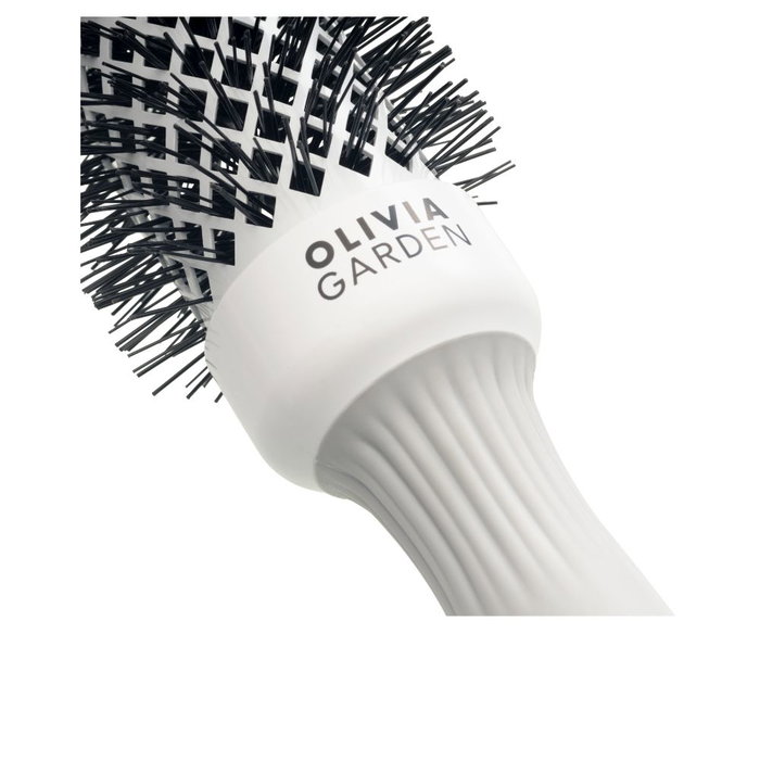 Olivia Garden Cepillo Redondo Plancha Expert Blowout Shine - Cerámica, Turmalina e Iónico - 35 mm - Cabello Saludable y Brillante - 1 Unidad Olivia Garden Cepillo Redondo Plancha Expert Blowout Shine - Cerámica, Turmalina e Iónico - 35 mm - Cabello Saludable y Brillante - 1 Unidad