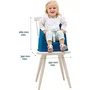 Thermobaby Asiento Elevador TUDI para Bebé de 6 a 36 Meses Azul Océano - THE3023191986752