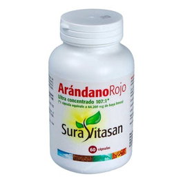 SURA VITASAN Arandano Rojo 60Cap. para Infecciones Urinarias y Prevencion
