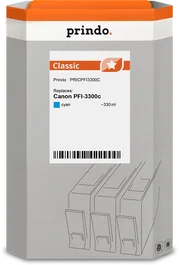 Prindo Classic XL Cartucho de tinta cian 330ml