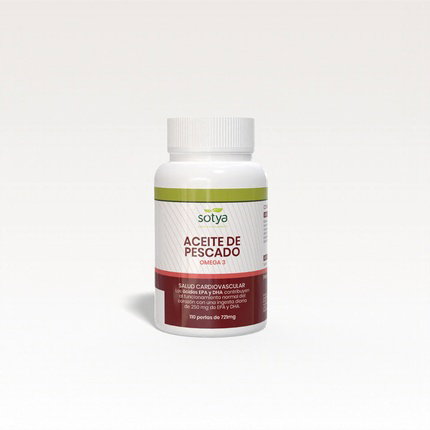 SOTYA Aceite de Pescado Omega 3 EPA y DHA 110 perlas