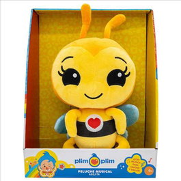 Bandai Dx Peluche Musical Abejita 30 cm con la Canción "Abejita Chiquitita" para niños +3 años