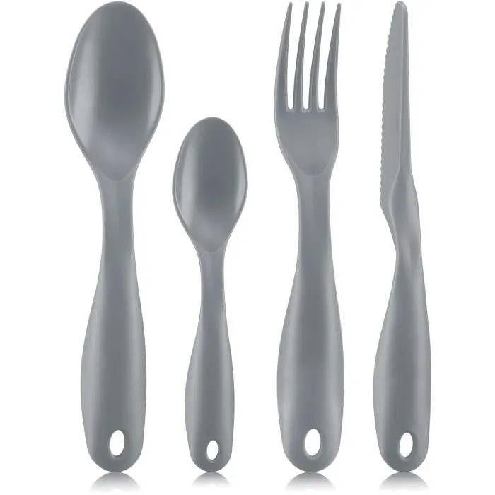 Bodum BOD0699965609337 Fiambrera Compartimentada con Cubiertos - Gris Bodum BOD0699965609337 Fiambrera Compartimentada con Cubiertos - Gris