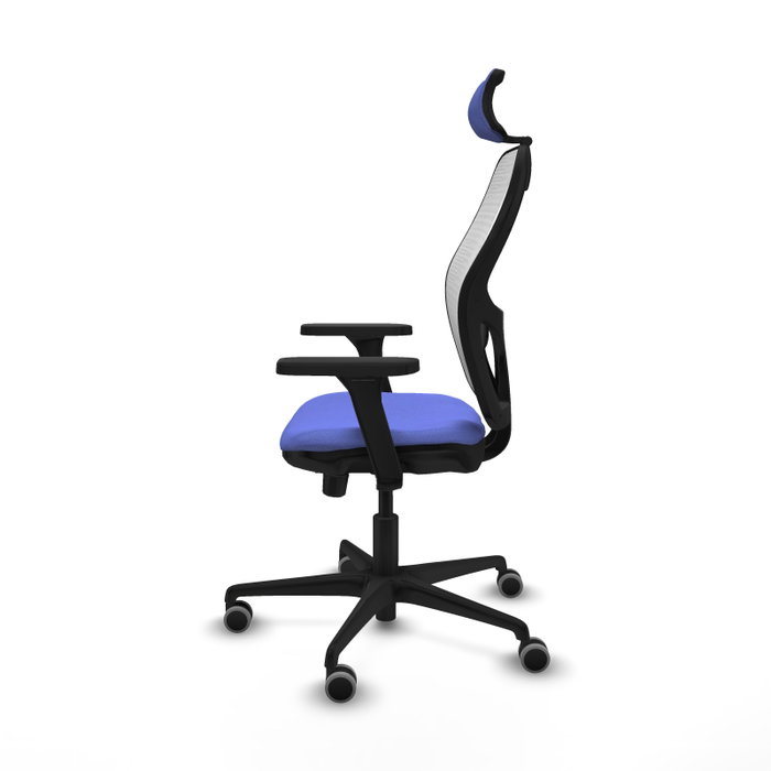 PIQUERAS Y CRESPO Silla de oficina Jorquera Sincro/Traslack Azul claro y Blanco PIQUERAS Y CRESPO Silla de oficina Jorquera Sincro/Traslack Azul claro y Blanco