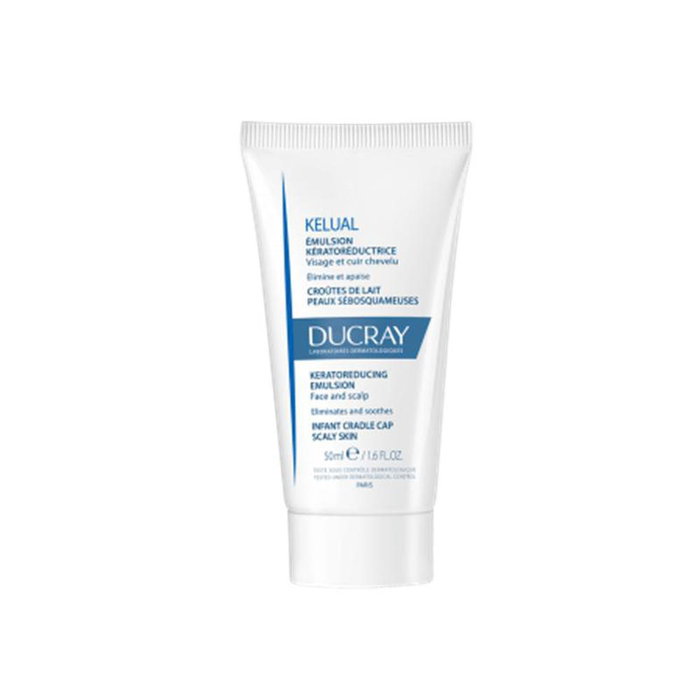Ducray KELUAL Emulsión Queratorreductora para Costra Láctea en Bebés, Crema Tratamiento Suave 50 ml Ducray KELUAL Emulsión Queratorreductora para Costra Láctea en Bebés, Crema Tratamiento Suave 50 ml