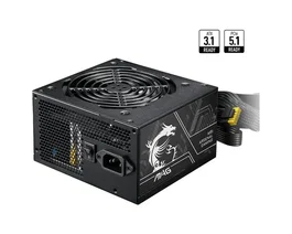 MSI MAG A750BN PCIE5 II 750 W 80 PLUS Bronze ATX Negro