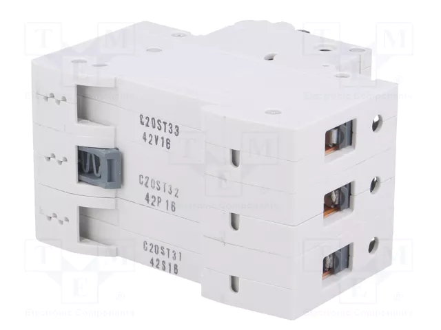 SIEMENS 5SL6320-7 Interruptor magnetotérmico 3 polos 20A Curva C
