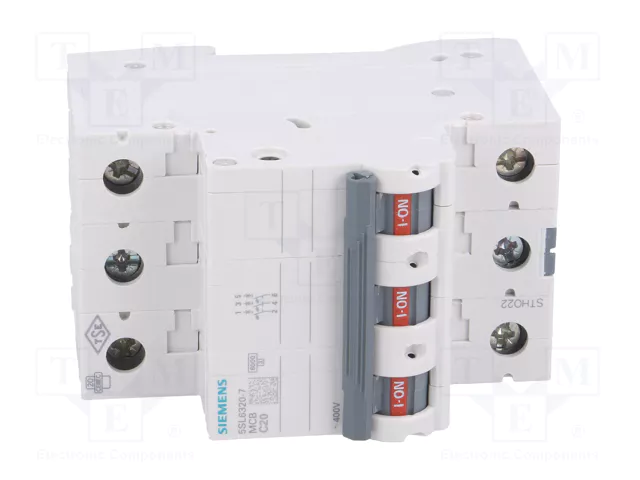 SIEMENS 5SL6320-7 Interruptor magnetotérmico 3 polos 20A Curva C
