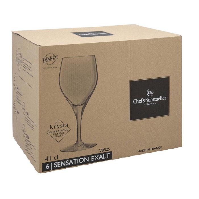 Caja 6 Copas Vino Krysta Eco Sensation Exalt Chef & Sommelier 41 cL