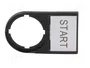 Eaton M22S-ST-GB1 Trger+Schild 216495 START 216495