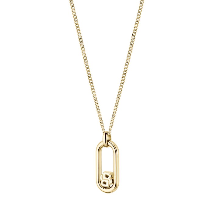 Hugo Boss Collar Dorado en Acero Inoxidable 1580627