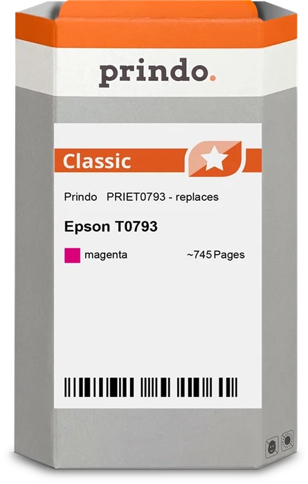 Prindo Cartucho de tinta magenta PRIET0793 Classic Prindo Cartucho de tinta magenta PRIET0793 Classic