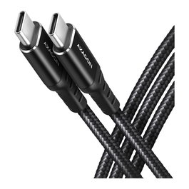 Axagon BUCM-CM10AB Cable USB-C a USB-C de 1 m Negro