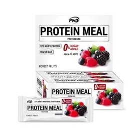 PWD NUTRITION Protein Meal Barritas Frutas Del Bosque 12Uds