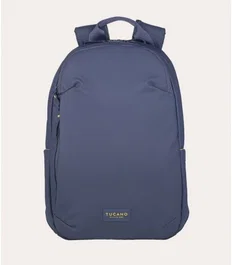 Tucano Mochila para Portátil de 40.6 cm (16") Azul, Resistente al Agua, Compatible con MacBook Pro 16" (2019-2024), con Tirante para Hombro y Bolsillo Delantero