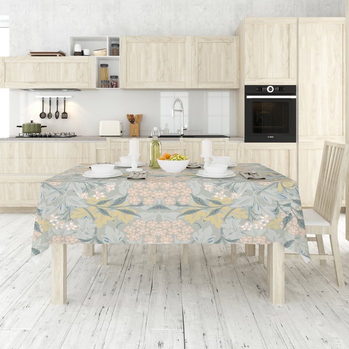 Hermia Mantel ASR-TBLCLT25 -22 de 140 x 220 cm, 50% Algodón / 50% Poliéster, Elegante y Duradero
