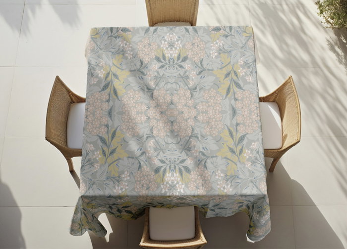 Hermia Mantel ASR-TBLCLT25 -22 de 140 x 220 cm, 50% Algodón / 50% Poliéster, Elegante y Duradero