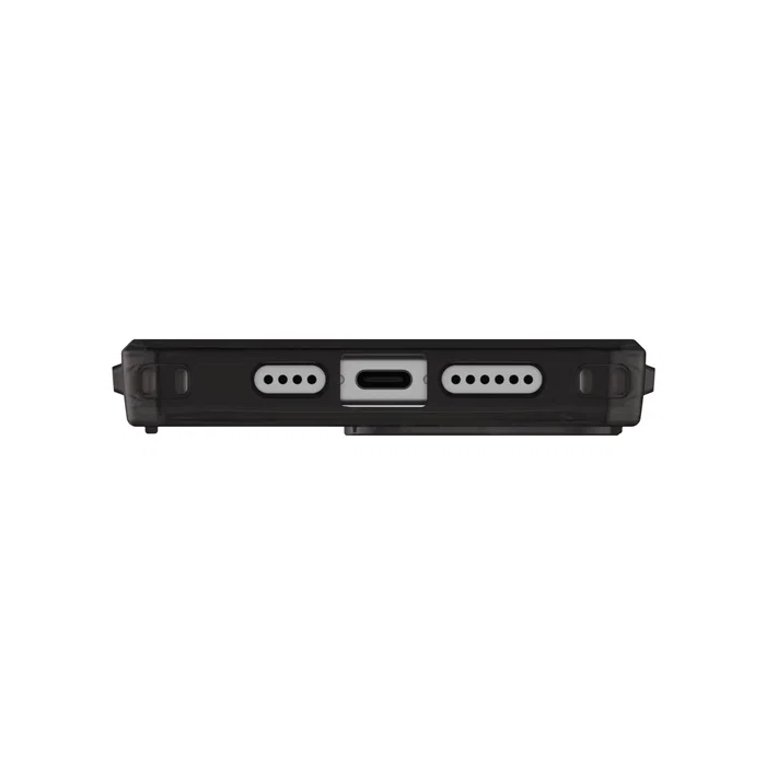 Urban Armor Gear Carcasa para iPhone 15 Pro Max (6.7") MagSafe - Negro Translúcido Resistente a Impactos y Caídas - Referencia 114305114381