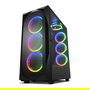 Sharkoon REV300 ATX/E-ATX Torre PC Negro 2xGlas
