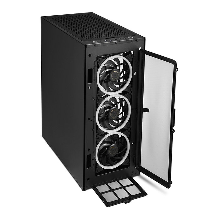 Sharkoon REV300 ATX/E-ATX Torre PC Negro 2xGlas