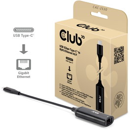 Club3D Adaptador USB-C a RJ45 5Gbps St/Bu