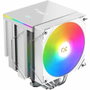 Xigmatek AK6 Dual Digital Arctic - AMD AM5/AM4 - 2 ventiladores ARGB de 120 mm - Blanco