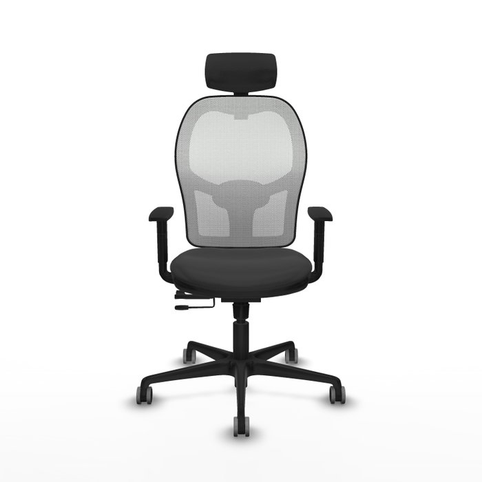 PIQUERAS Y CRESPO Silla de oficina Jorquera Gris oscuro/Blanco PIQUERAS Y CRESPO Silla de oficina Jorquera Gris oscuro/Blanco