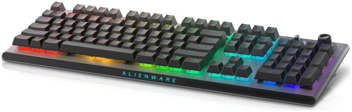 Dell Alienware AW920K Teclado Gaming Inalámbrico Mecánico Negro Distribución EE. UU. Retroiluminación RGB