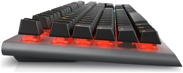 Dell Alienware AW920K Teclado Gaming Inalámbrico Mecánico Negro Distribución EE. UU. Retroiluminación RGB