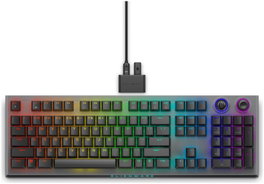 Dell Alienware AW920K Teclado Gaming Inalámbrico Mecánico Negro Distribución EE. UU. Retroiluminación RGB