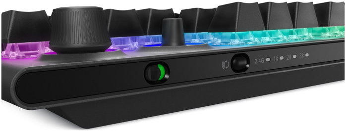 Dell Alienware AW920K Teclado Gaming Inalámbrico Mecánico Negro Distribución EE. UU. Retroiluminación RGB