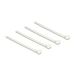 DeLOCK Bridas Reutilizables Blanco 150 x 7,2 mm 100 Piezas