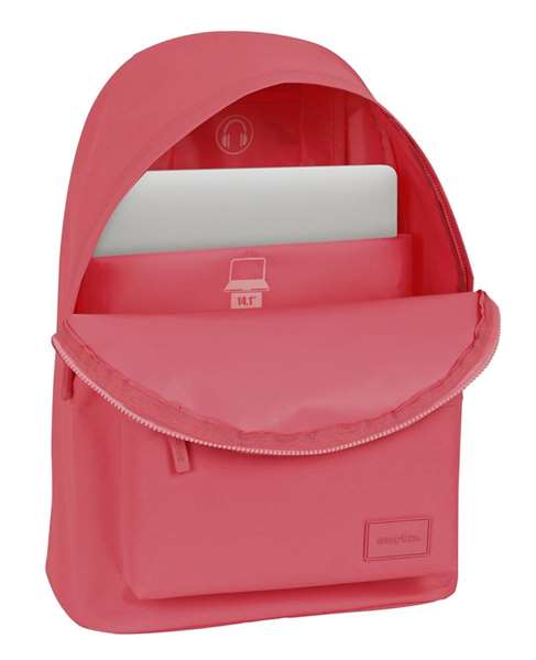 Safta Mochila Marsala para Portátil 14,1" Color Granate 31x41x16cm