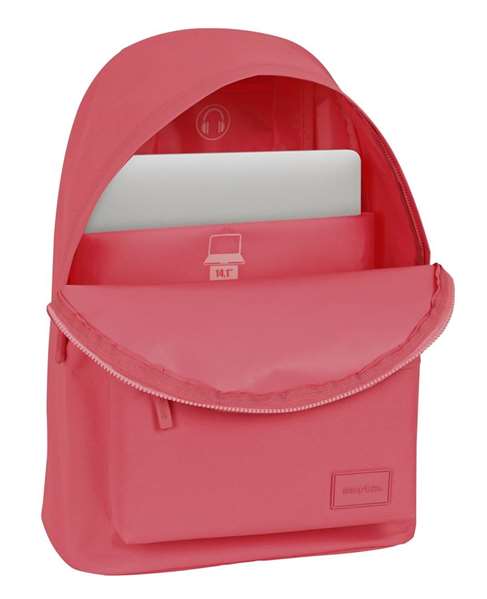 Safta Mochila Marsala para Portátil 14,1" Color Granate 31x41x16cm