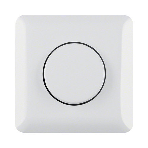 BERKER 9367119 Wipptaster UP con placa de cubierta, Blanco BERKER 9367119 Wipptaster UP con placa de cubierta, Blanco