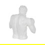 Figura Boxeador Blanco Resina 63 X 51 X 67 cm