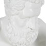 Figura Boxeador Blanco Resina 63 X 51 X 67 cm