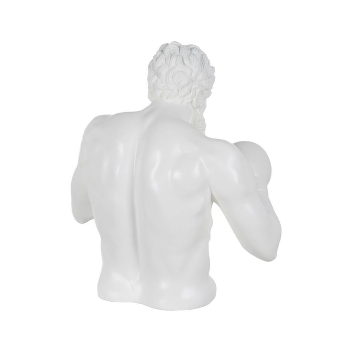 Ixia Figura Boxeador Blanco Resina 63 x 51 x 67 cm