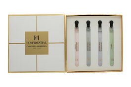 Carolina Herrera Confidential Giftset - 4x4ml Orange Affair EDT Splash - Bergamot Bloom EDT Splash - Vetiver Paradise EDT Splash - Rose Cruise EDT Splash