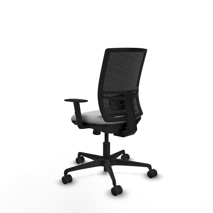 PIQUERAS Y CRESPO Silla de oficina Yunquera con mecanismo Sincro/Traslack, Gris claro y Negro PIQUERAS Y CRESPO Silla de oficina Yunquera con mecanismo Sincro/Traslack, Gris claro y Negro