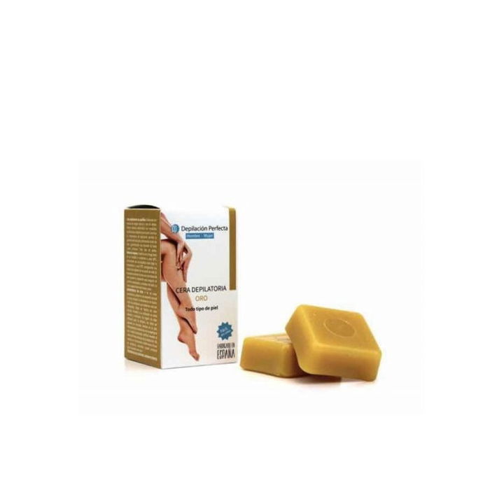 Bellavida Cera Depilatoria Oro con Partículas de Oro, Depilación Suave y Efectiva, 250g