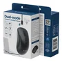 Gembird MUSW2-7B-01 Ratón Inalámbrico Modo Dual Negro